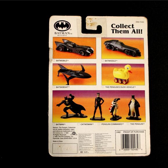 Batman Returns Die-Cast Metal Figure – Penguin Commando 1992 - Picture 2 of 2